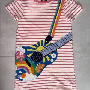 Mini Boden Colorful Guitar Dress Sz 7/8